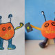 Illustration for article titled Childrens drawings come to life as delightfully weird toys